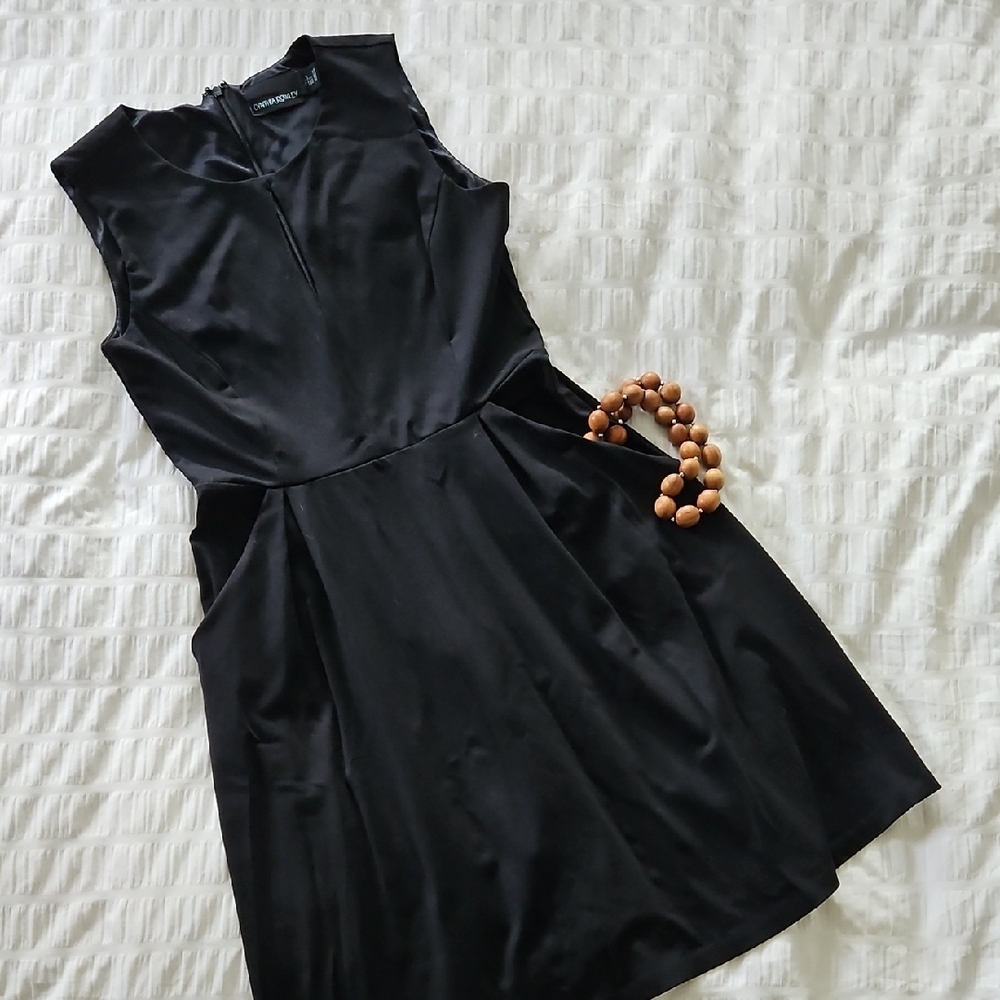 Cynthia Rowley Black "Yes" Dress
